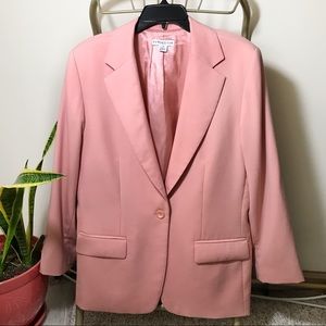 Pendleton Pink Blazer Size 18 Made in El Salvador